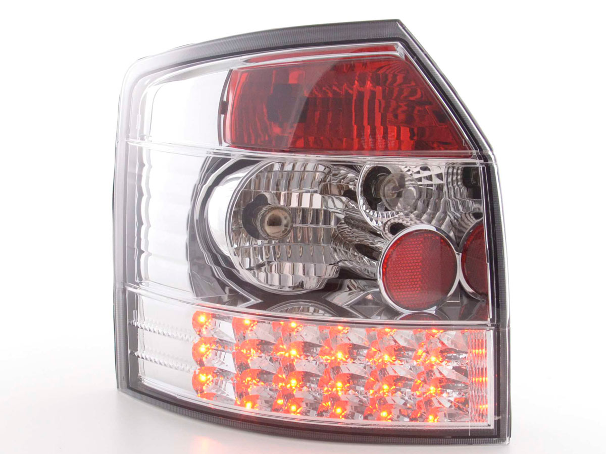 LED Rückleuchten Set Audi A4 Avant Typ 8E 01-04 chrom LED Rückleuchten Set Audi A4 Avant Typ 8E 01-04 chrom